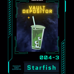 [Galxe] Teahouse Vault Depositor: Starfish