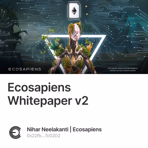Ecosapiens Whitepaper v2 500/500