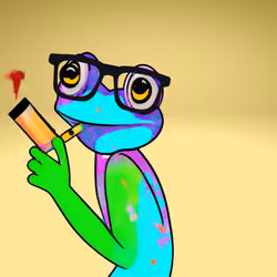 Smoking Frog #9