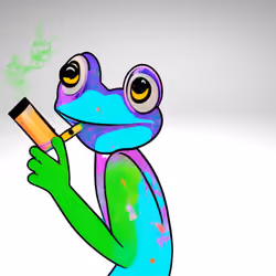 Smoking Frog #4