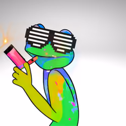 Smoking Frog #2