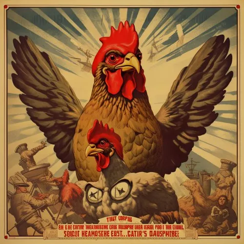 Uprising of roosters #835