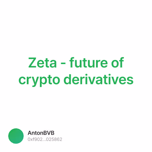 Zeta - future of crypto derivatives