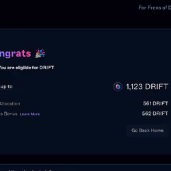 Drift Airdrop