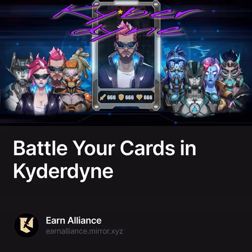 Battle Your Cards in Kyderdyne 32/500
