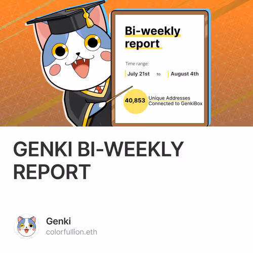 GENKI BI-WEEKLY REPORT V2