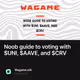 Noob guide to voting with UNI AAVE and CRV