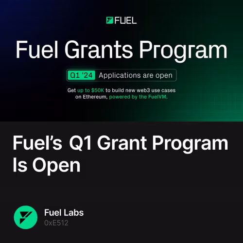 Fuel’s Q1 Grant Program Is Open 82
