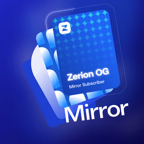 Zerion Subscriber OGs