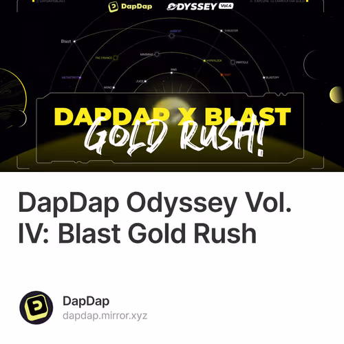 DapDap Odyssey Vol. IV: Blast Gold Rush 2/500