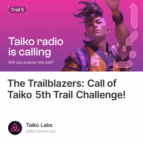 The Trailblazers: Call of Taiko 5th Trail Challenge! 419
