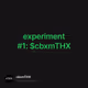 experiment 1 cbxmTHX