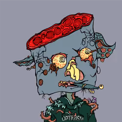 Mutant Little Devil Town #1958