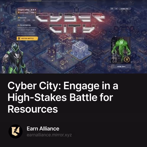 Cyber City: Engage in a High-Stakes Battle for Resources 9