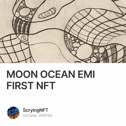 MOON OCEAN EMI FIRST NFT