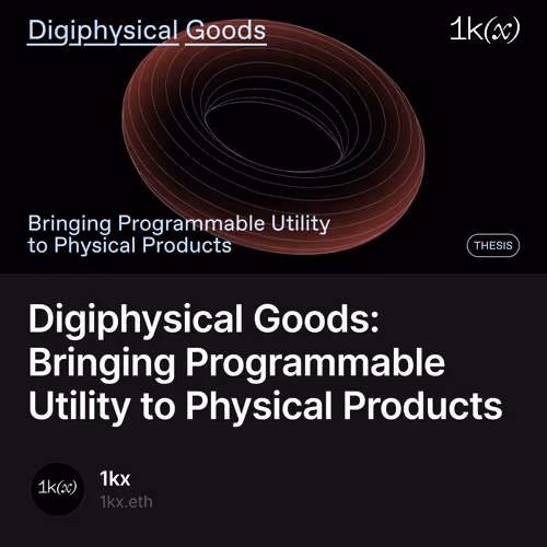 Digiphysical Goods: Bringing Programmable Utility to Physical Products 29