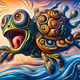 Abstract animal wildlife Tortoise