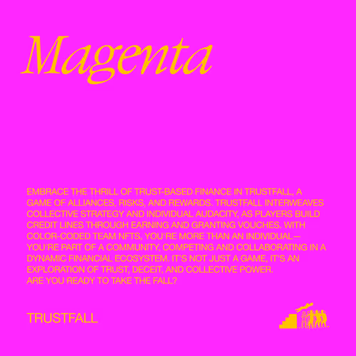 Trustfall CMYK Magenta