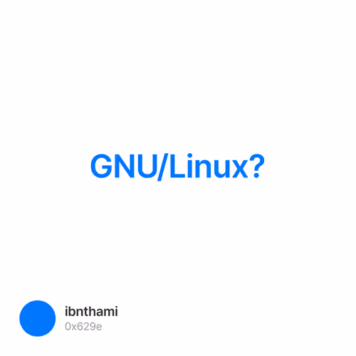 GNU/Linux?  2/10