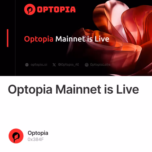 Optopia Mainnet is Live 15