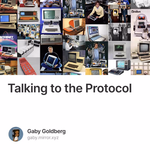 Talking to the Protocol 313/500
