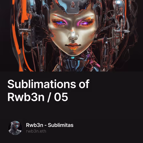 Sublimations of Rwb3n / 05 1