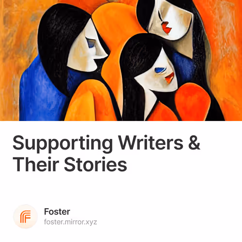Supporting Writers & Their Stories  19/25