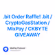 .bit Order Raffle! .bit / CryptoGasStation /  MixPay / CKBYTE GIVEAWAY