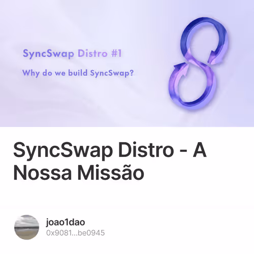 SyncSwap Distro - A Nossa  Misso