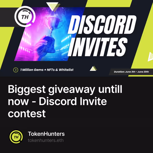 Biggest giveaway untill now - Discord Invite contest 5
