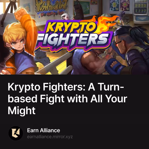 Krypto Fighters: A Turn-based Fight with All Your Might 15/500