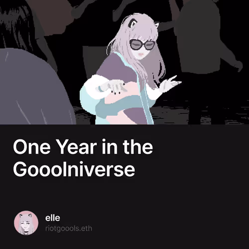 One Year in the Gooolniverse 80/500