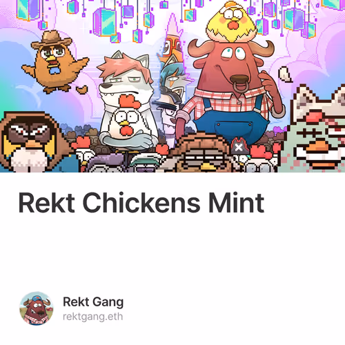 Rekt Chickens Mint 18