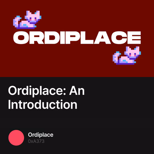 Ordiplace: An Introduction 3/250
