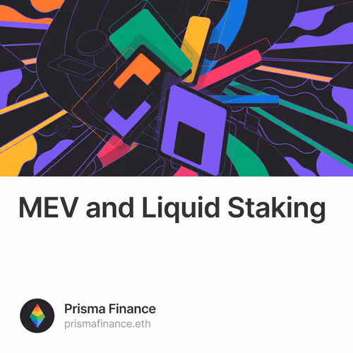 MEV and Liquid Staking 1