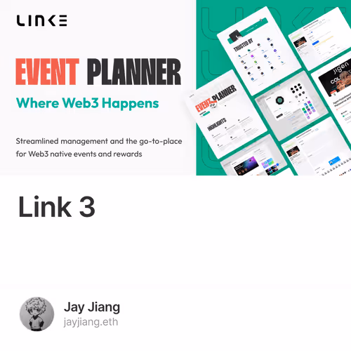 Link 3 活动策划介绍 1/500