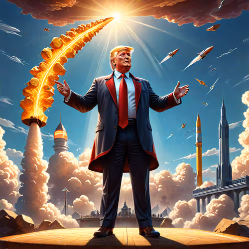 Trump to support sending crypto to the moon