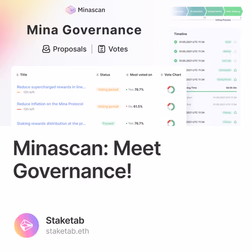 Minascan: Meet Governance! 2/500