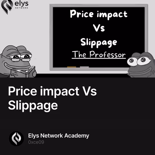 Price impact Vs Slippage 35