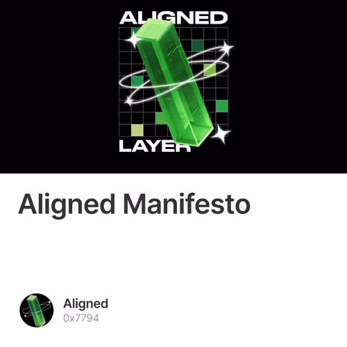 Aligned Manifesto 177