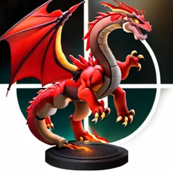 Fire dragon #666