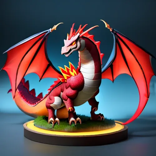 Fire dragon #745