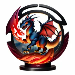 Fire dragon #658