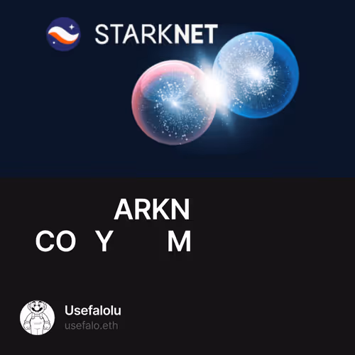 THE STARKNET ECOSYSTEM 4/1000