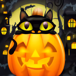 Pumpkin Cat #12