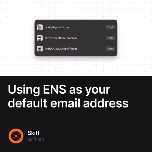 Using ENS as your default email address 1