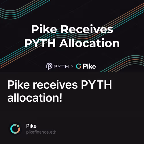 Pike receives PYTH allocation! 19