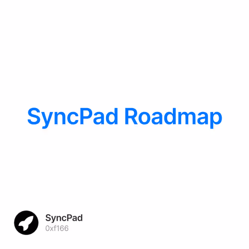 SyncPad Roadmap 2