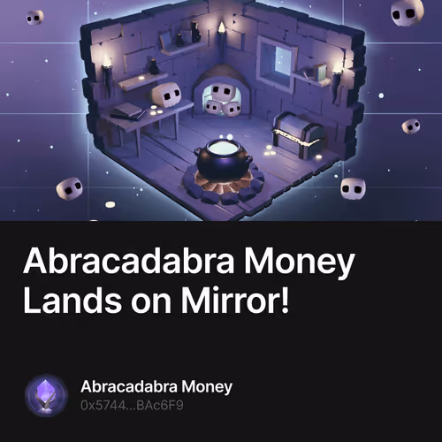Abracadabra Money Lands on Mirror! 1/500