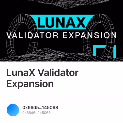 LunaX Validator Expansion